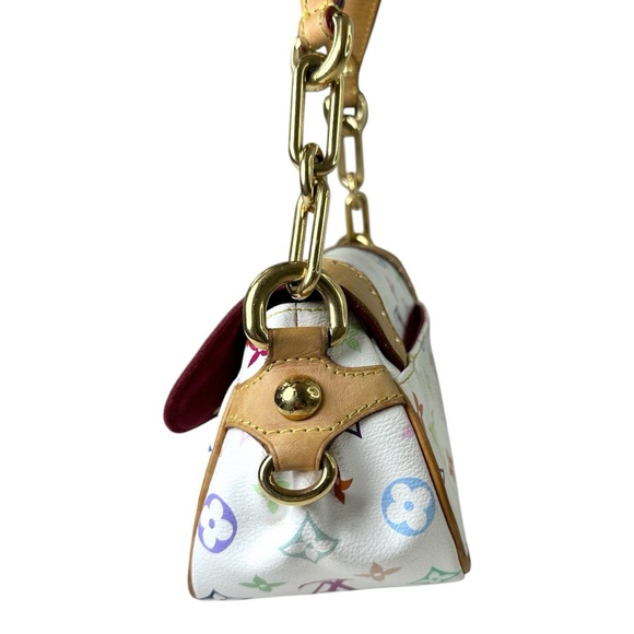 💖AUTHENTIC Louis Vuitton Marilyn Bag White Multicolor Monogram - Picture 5 of 16